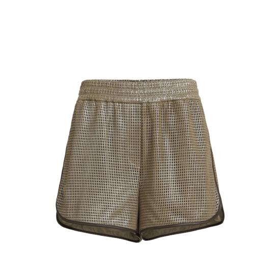 BRUNELLO CUCINELLI Women Shorts & Burmudas MPSHY5585 C8850 NEUTRALS BLACK