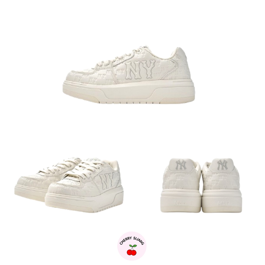 大人気 厚底エンボスロゴスニーカー