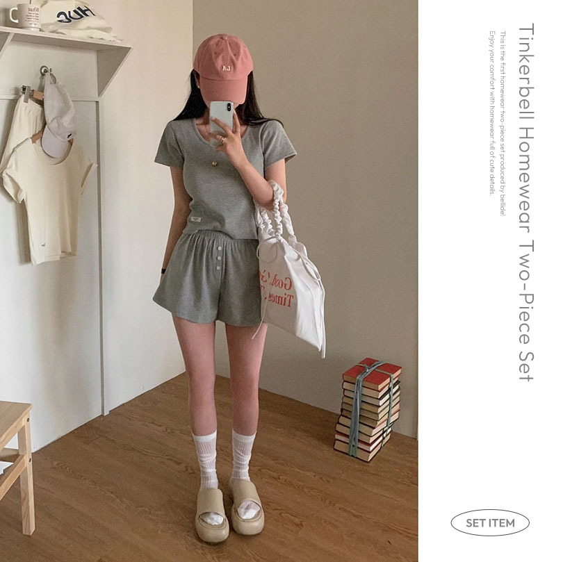 [BELLIDE MADE] セットだけティンカーベルホームウェアセットアップ op1276 5,351円