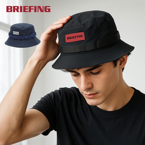 日本正規品 ハット メンズ 帽子 夏用 ブランド ロゴ 無地 カジュアル おしゃれ かっこいい 軽量 スポーティ アウトドア 防水 BRA251A44
