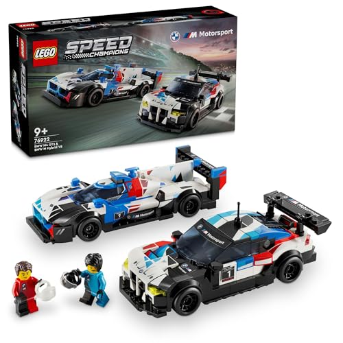 レゴ(LEGO) スピードチャンピオン BMW M4 GT3 BMW M ハイブリッド V8 レースカーコンボ おもちゃ 玩具 誕生日 プレゼント ブロック 男の子 女の子 子供 9歳 10歳 11歳
