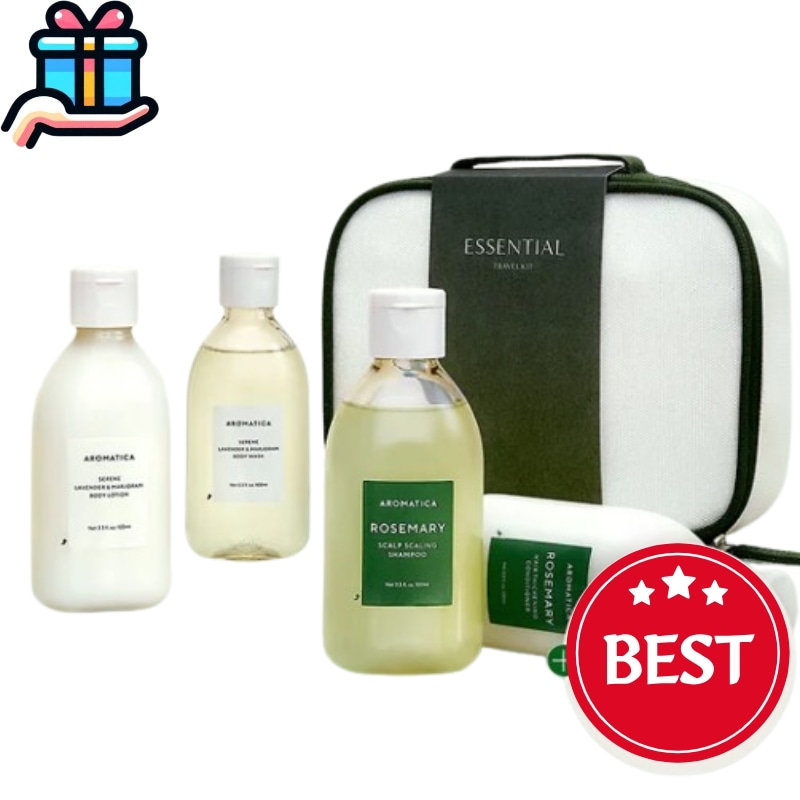 [韓国 シャンプー 旅行用 SET] トラベルキット 4種 SET 旅行用 簡便 携帯用 トラベル·キットシャンプー コンディショナー トリートメント ボディーウォッシュ ボディーローション 5,543円