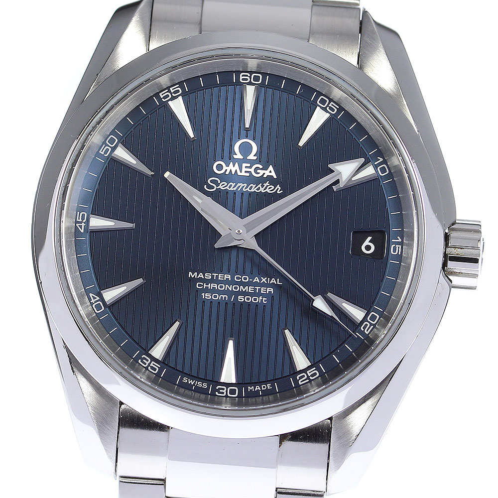 オメガ OMEGA 231.10.39.21.03.002 シーマスター アクアテラ 150Ｍ マスターコーアクシャル 自動巻き メンズ 良品 箱・保証書付き_811325【中古】