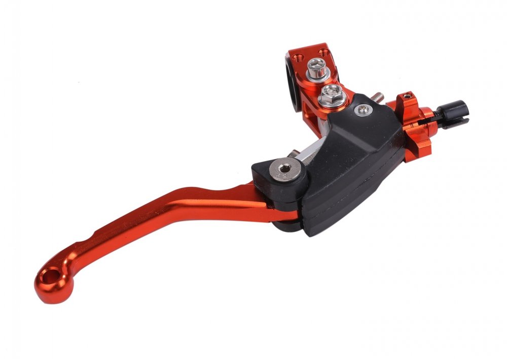 ウルトラライト クラッチ レバー ピボット パーチ オレンジ YZ125 YZ250 XR250 SL230 WR250 セロー250 CRF125 CRF150 CRM250 等 汎用