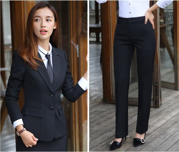 ブレザー婦人春秋職業スーツスーツスーツ正装