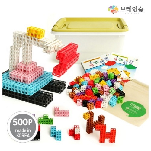 ブレインフォレストマスキューブナンバーブロック500幼稚園児童家学院教授教区団体創造力