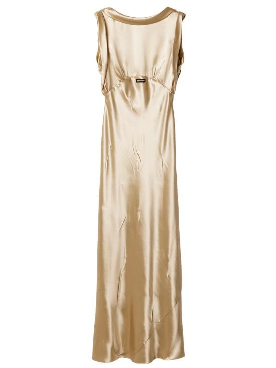 MIU MIU Women Long Skirts MF6157SOOO 15ZC F0F24 DESERTO