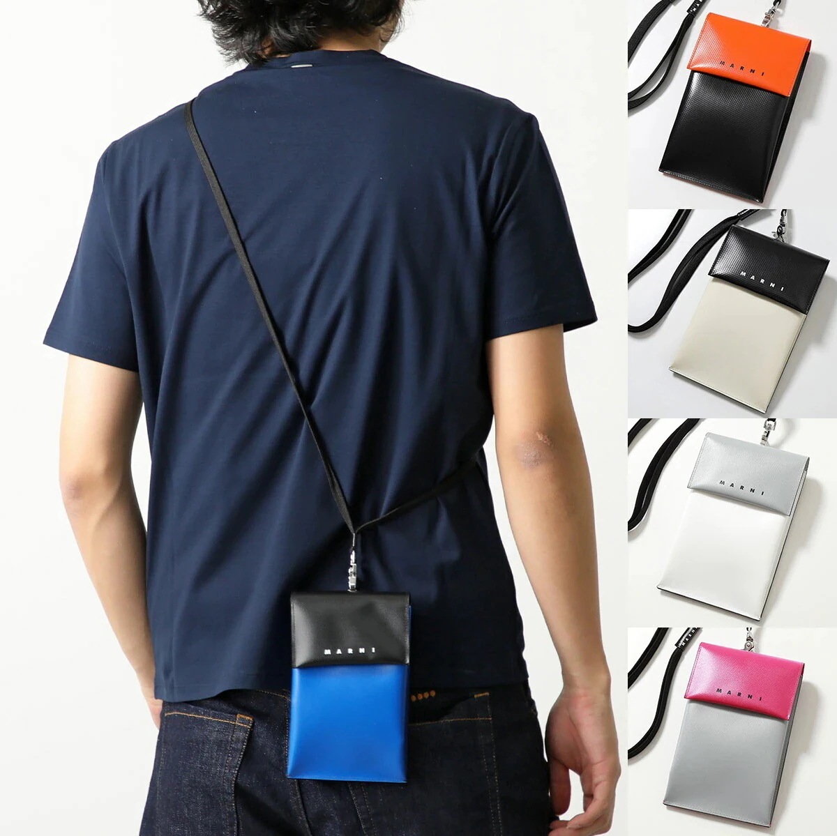 MARNI マルニ フォンケース TEMI0004A4 P3572 P5769 メンズ PVC バイ  