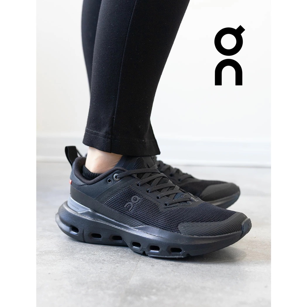 On オン クラウドパルス ネクスト スニーカー CLOUDPULSE NEXT BLACK/STONEONE ( ブラック 黒 レディース ランニング 3WF30323404 )