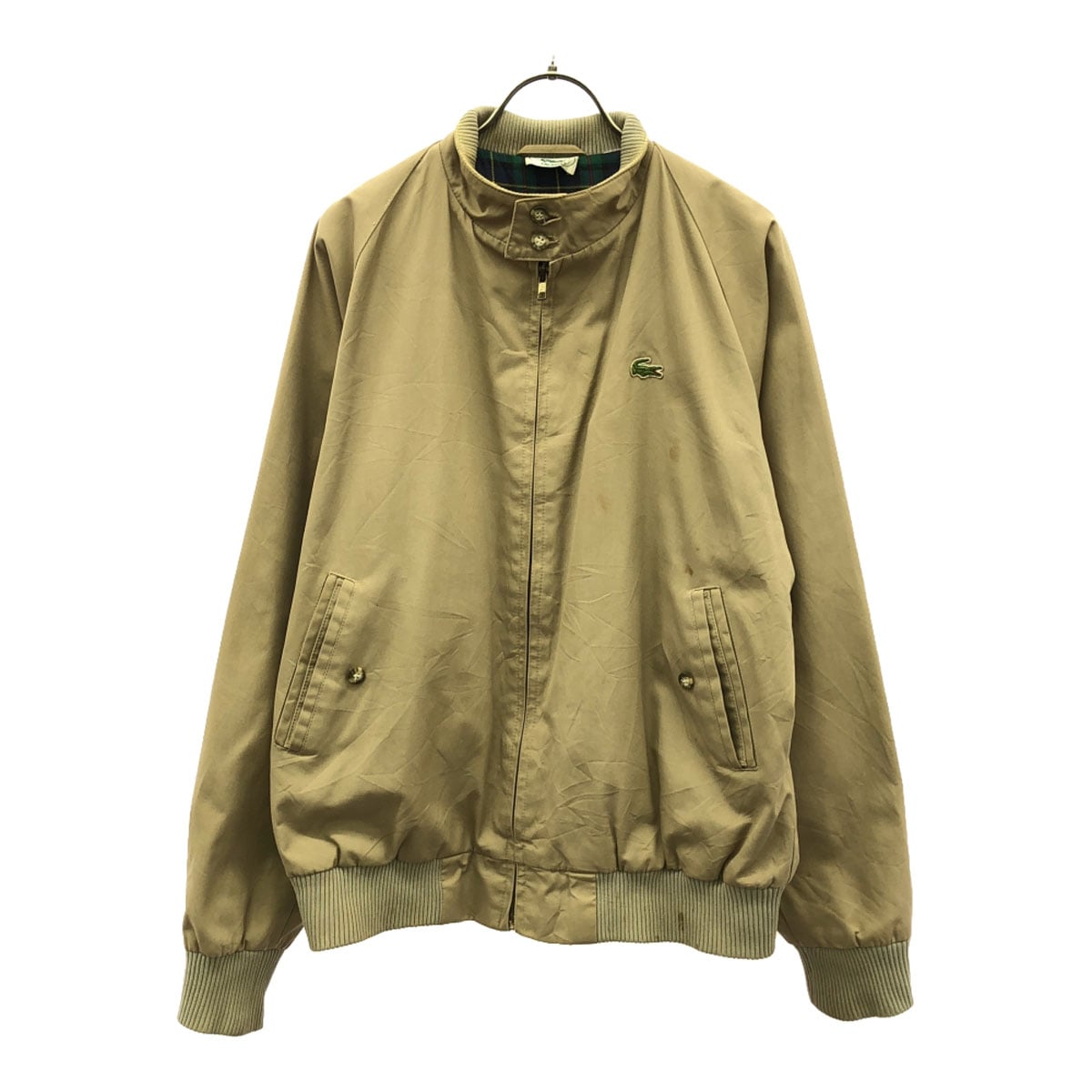 IZOD LACOSTE アイゾッドラコステ 90s オールド スイングトップ ブラウン ブルゾン メンズ 古着