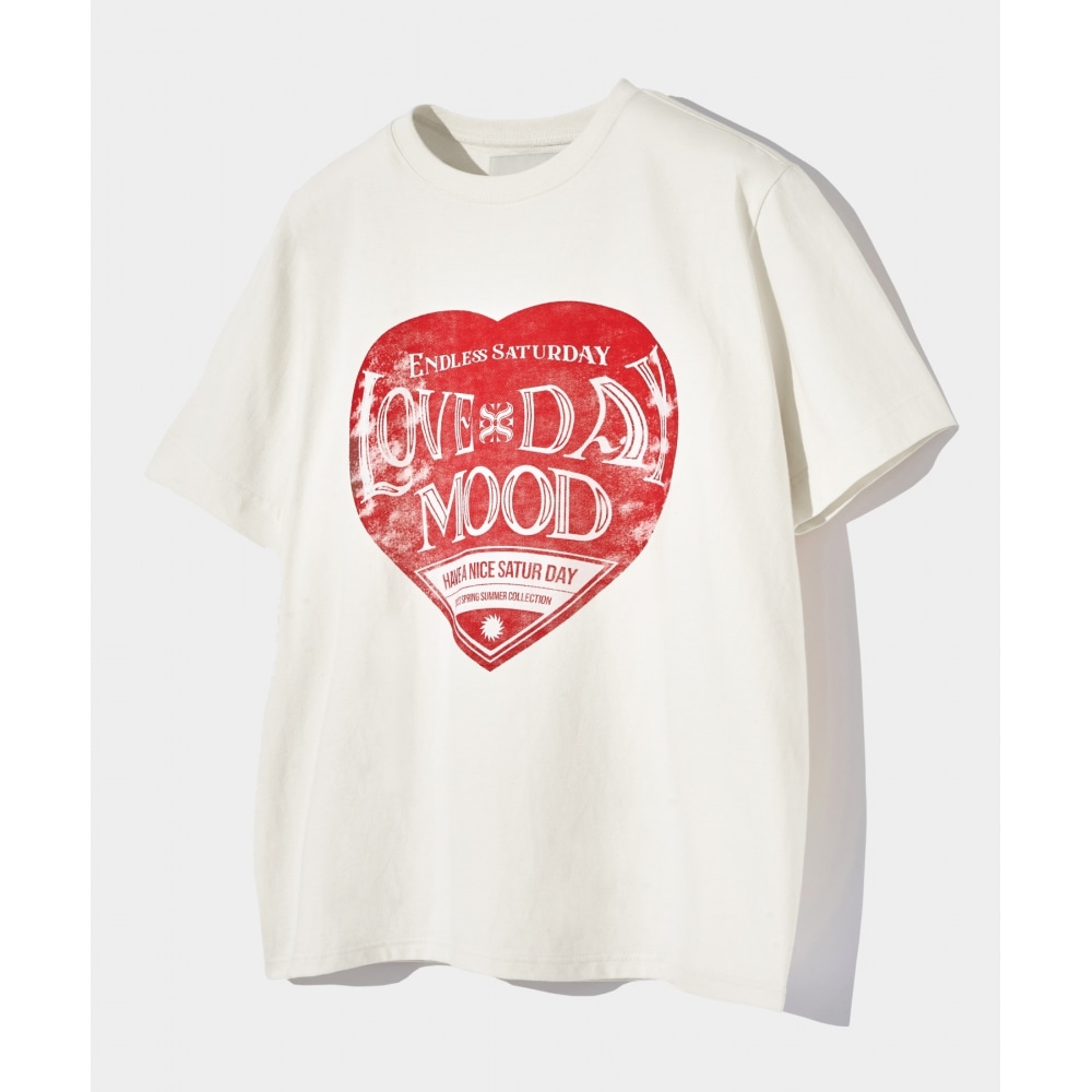 5月4日 (土) 発送   セッターデイレトロムードグラフィックショートスリーブ T シャツビンテージレッド