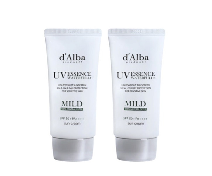 dAlba [1+1]ダルバ ウォーターフル マイルド 日焼け止め 50ml