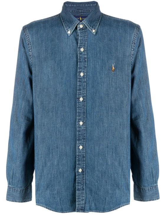 POLO RALPH LAUREN Men Long Tops 710548539 001 DENIM