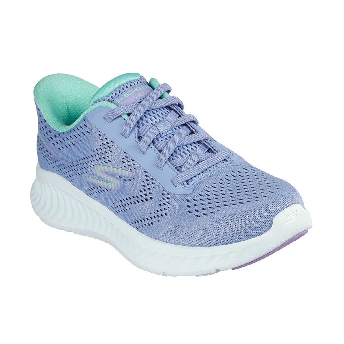 スリップインズ レディース スリッポン ハンズフリー ストレッチ 洗濯機洗い 軽量 ゴム紐 通勤 通学 ウォーキングシューズ スニーカー 靴 GO WALK NOW-KHLOE 125643