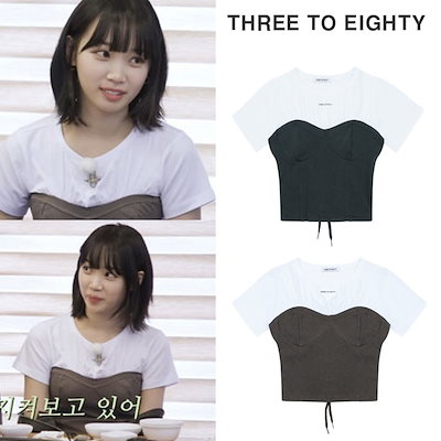 THREE TO EIGHTY トップス 韓国 - Tシャツ/カットソー(半袖/袖なし)