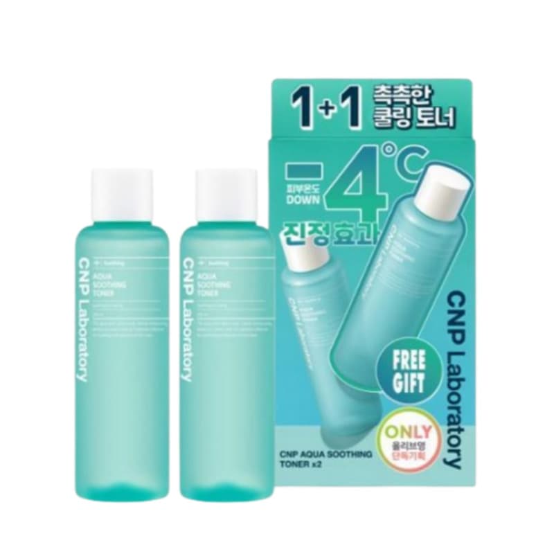 [1+1企画] アクア スージング トナー 200ml 1+1企画 [毛穴ケア 韓国コスメ スキンケア エイジングケア しわ改善]