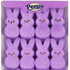 紫うさぎ♡マシュマロ Qoo10] ピープスうさぎマシュマロ 8匹 紫色x1