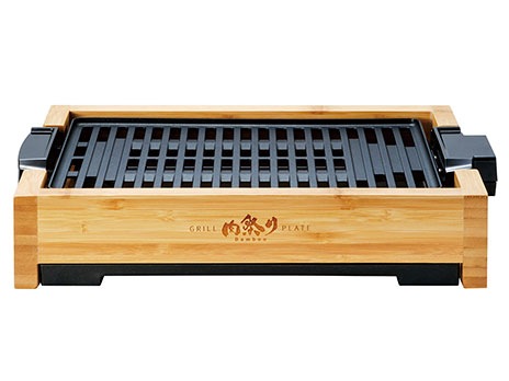 減煙グリルプレート 肉祭り Bamboo AGP-242 ホットプレート