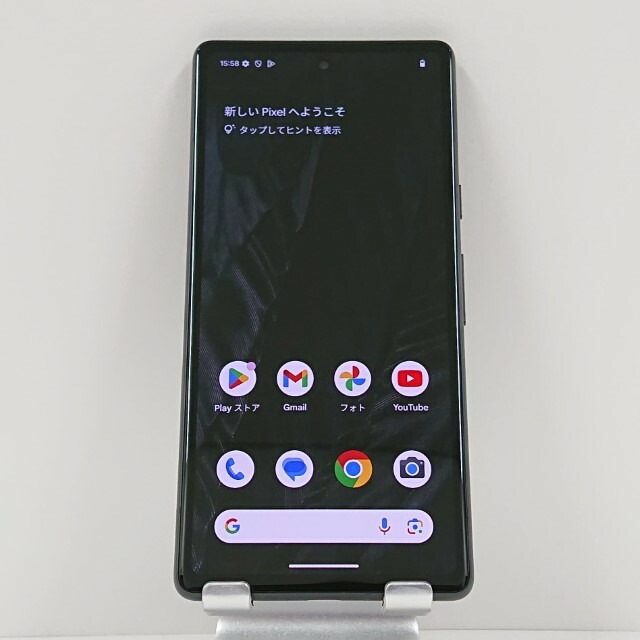 Google Pixel 7a au チャコール 送料無料 本体 c10649 【中古】
