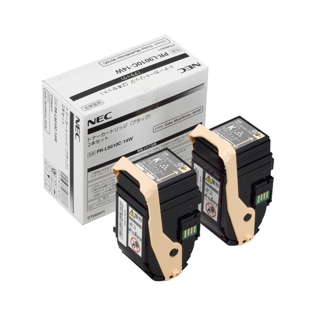 『PR-L9010C-14W』 アウトレット品 純正 NEC 日本電気 トナーカートリッジ ブラック ２個入り