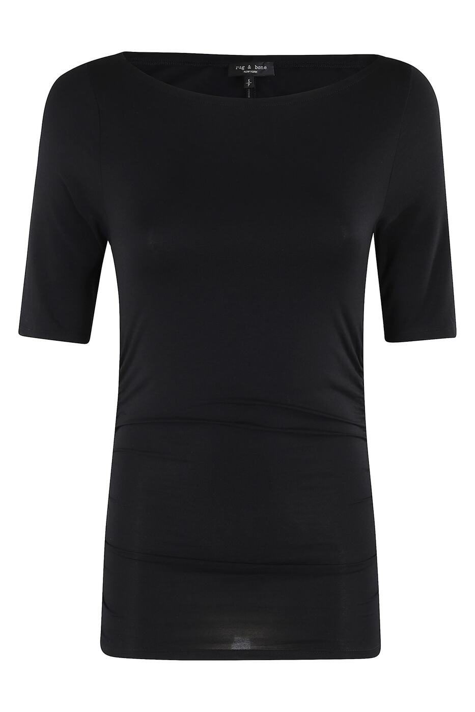 WAC24HT041L941096 BLACK ブラック 春夏2025 Tシャツ レディース ia