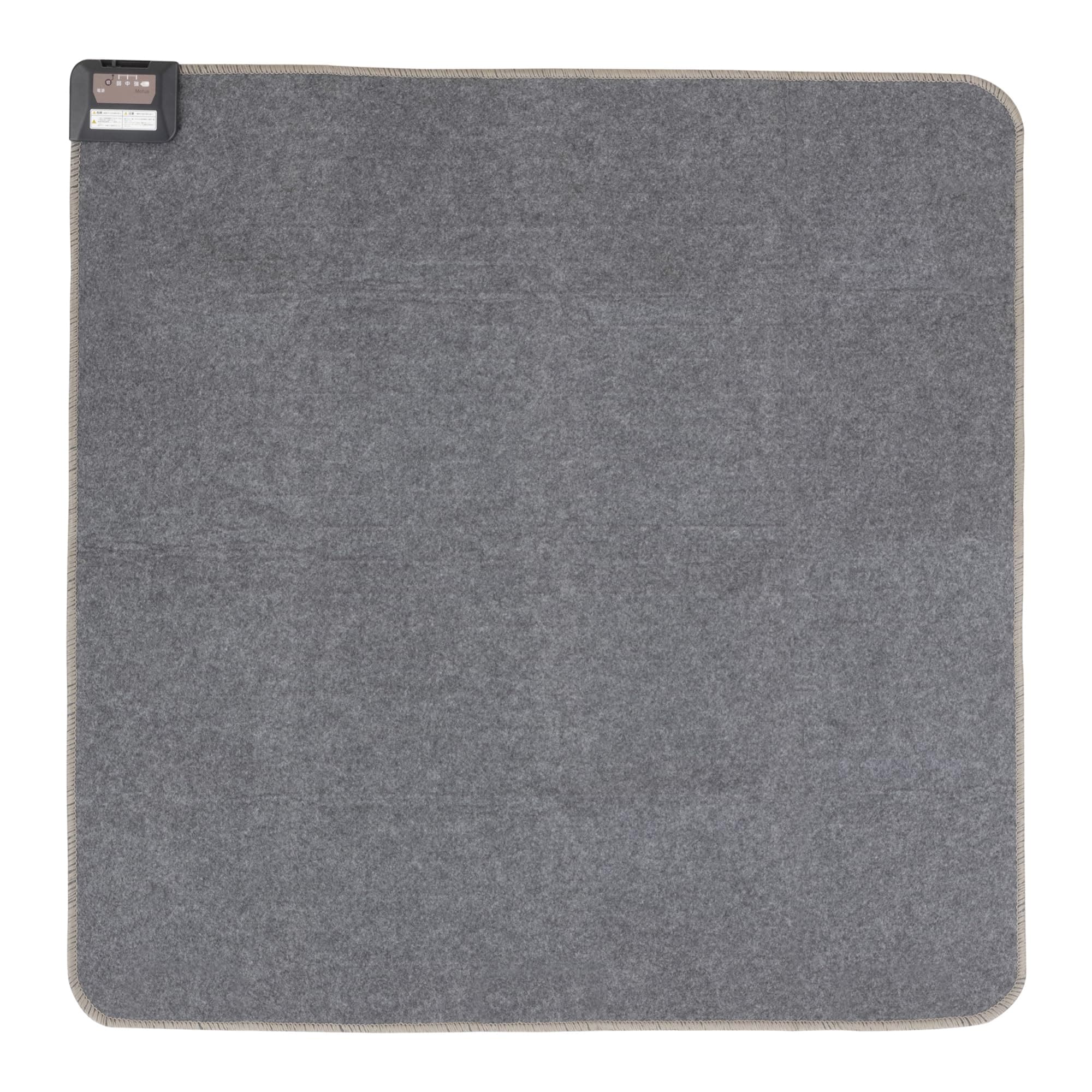 Mofua ホットカーペット 1畳 正方形 本体 125×125cm こたつ併用可 ダニクリーン機能 コンパクト収納 MFC111H