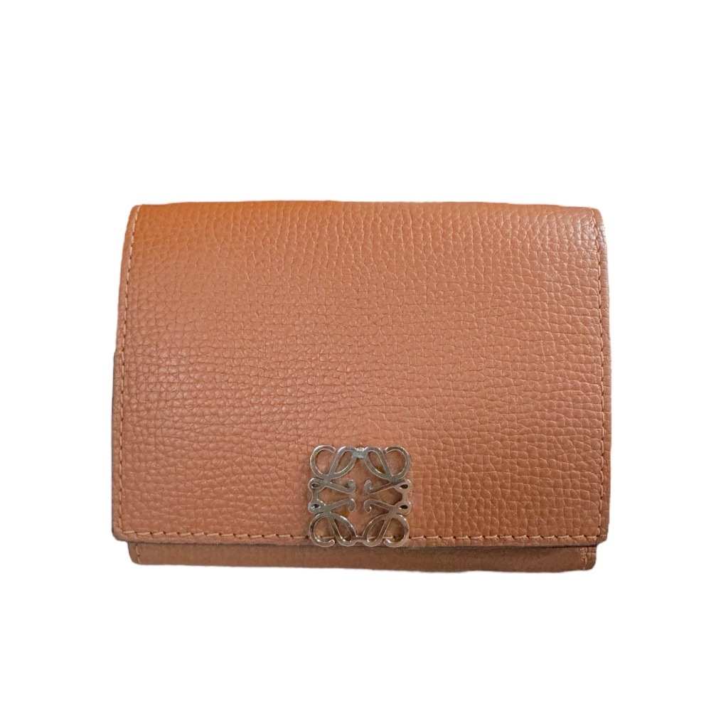 ロエベ トライフォールド アナグラム 三つ折り財布 C821TR2X02 LOEWE 中古