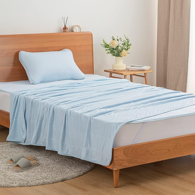 クモリ(Kumori) 接触冷感 タオルケット ダブル ひんやり 夏用 ブランケット リバーシブル 冷感地&タオル地 吸汗吸湿 毛布 冷感ケット れいかん 通気 エアーケット クールケット 洗える キ