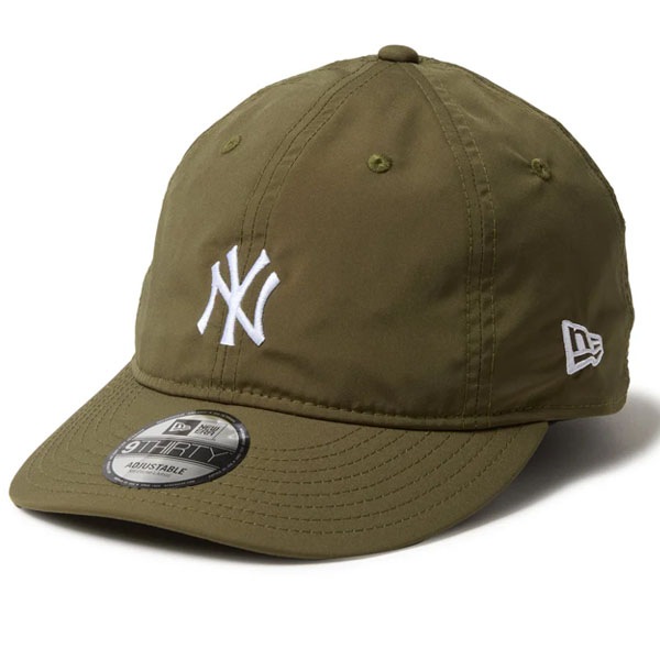 ニューエラ NEW ERA 9THIRTY Tech Stretch SOLOTEX ECOPET ニューヨーク・ヤンキース オリーブ アウトドア 14668967 帽子 キャップ