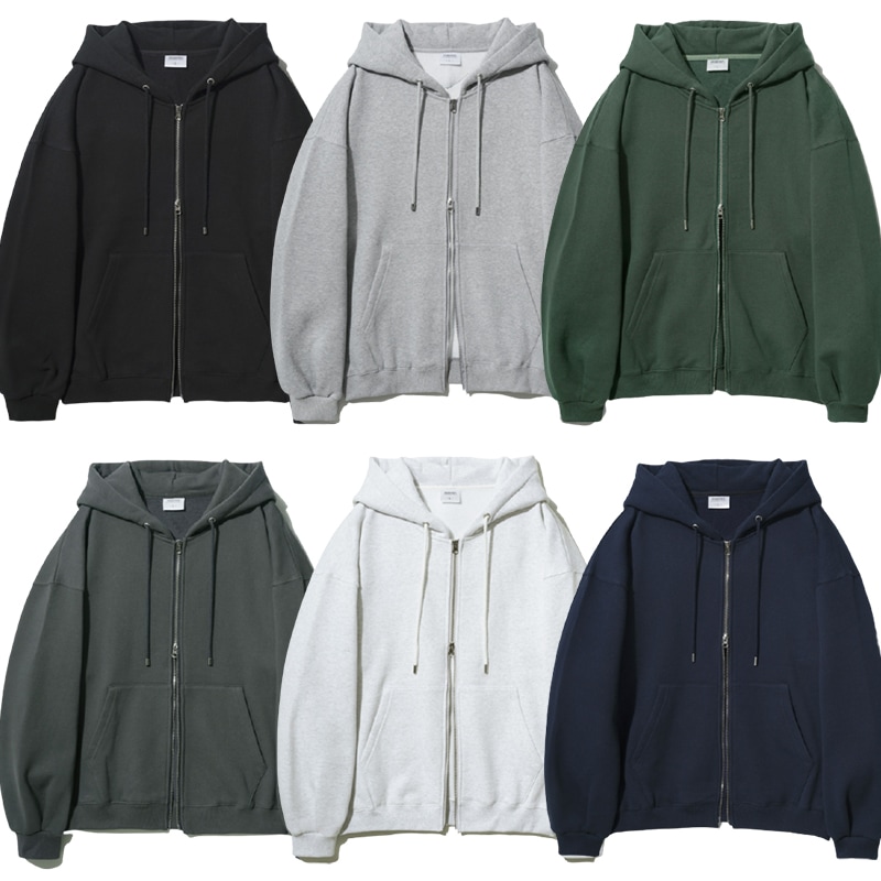PER Two Finder Hoodie Zip Up 6色 JUHD4453 男女兼用 人気商品