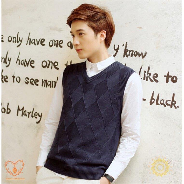 ニットベスト メンズ Vネック ニットベスト 大きいサイズ ビジネスベスト Vネックベスト 男性 オフィス カジュアル