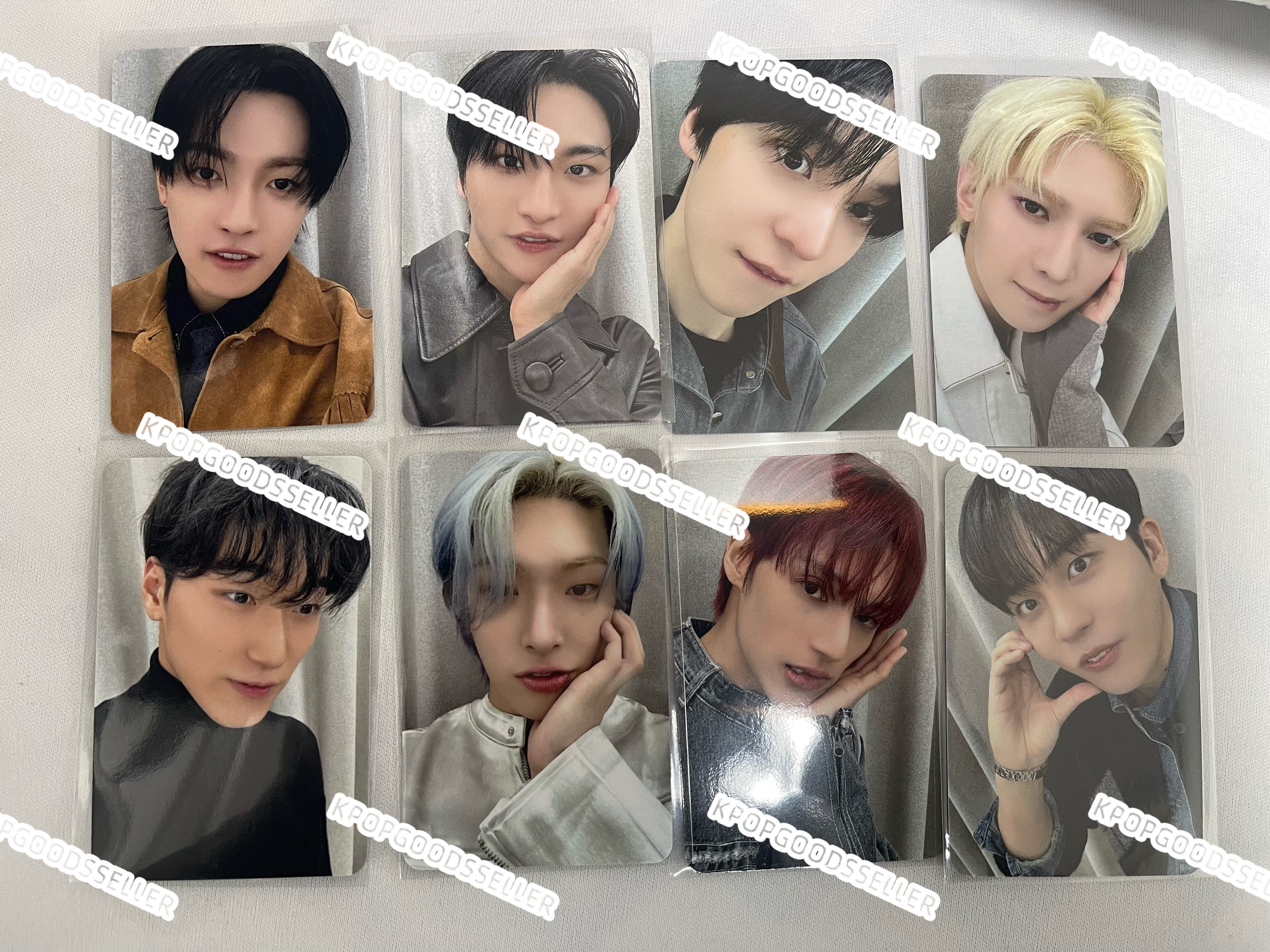 ON HAND) ATEEZ 13TH MINI ALBUM GOLDEN HOUR : PART.4 POP UP STORE LUCKY DRAW 8PCS SET