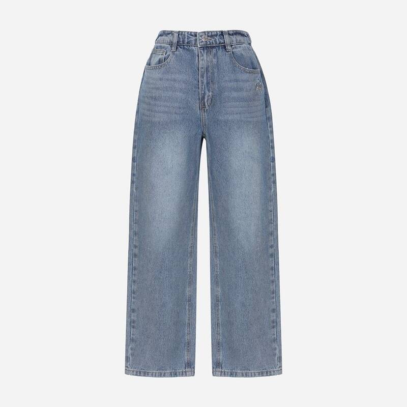 バンディング・ベギーフィット・デニムパンツ T262MJE141W
