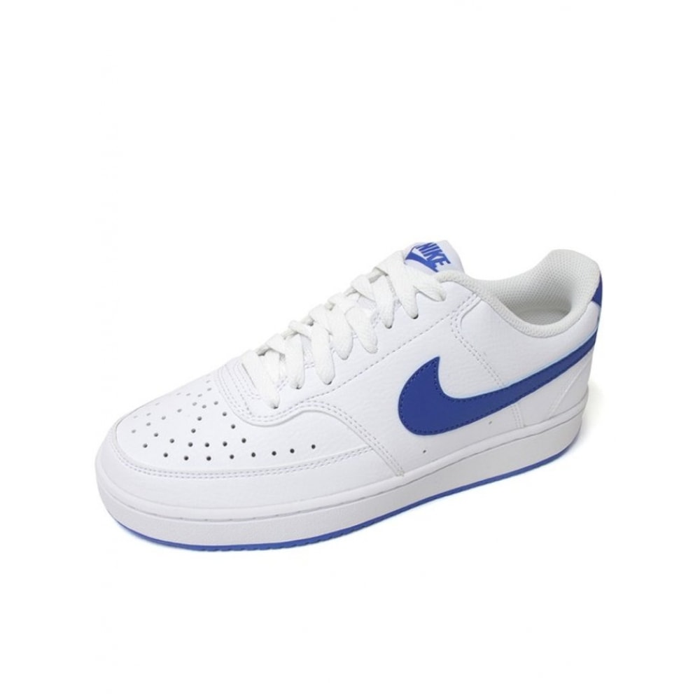 ナイキシューズナイキコートビジョンロースニーカースニーカーホワイトロイヤルブルー FZ0624-100