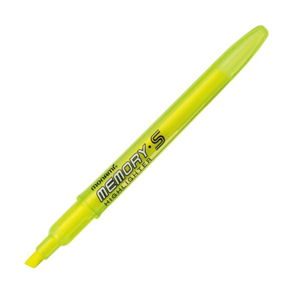 (まとめ) モナミ 蛍光ペン MEMORY・SHIGHLIGHTER 黄 18407 1本 (×300セット)