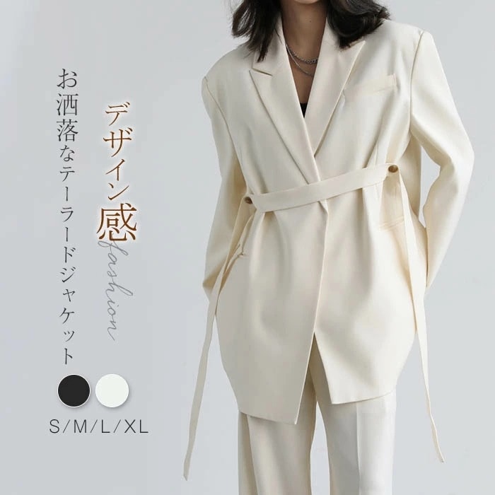 【夏秋新作激安販売】テーラードジャケット ジャケット レディース 春秋 ジャケット 長袖 アウター コート オフィス 上着 トップス 通勤OL ビジネスコート トップス 大きいサイズ ゆったり 着痩