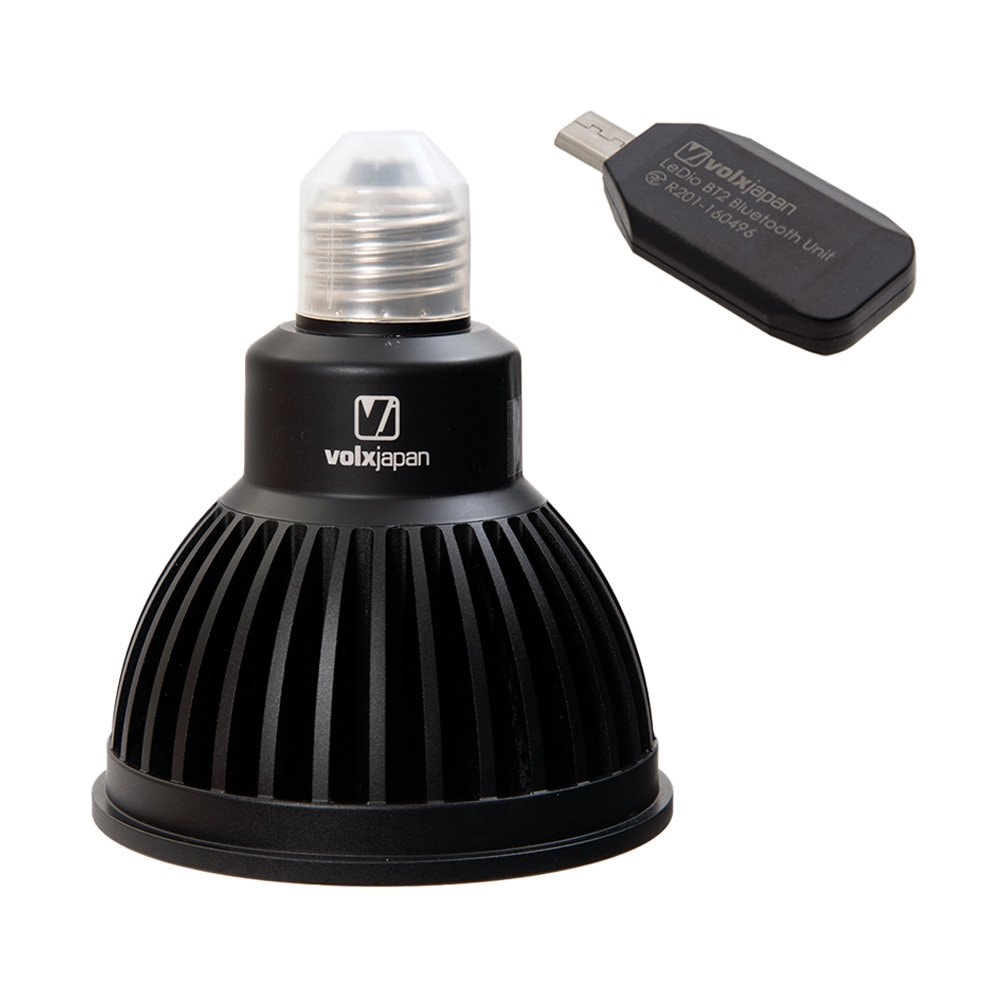 ボルクスジャパン　Ｇｒａｓｓｙ　ＬｅＤｉｏ　ＲＸ１２１ｓ　Ｆｒｅｓｈ　黒＋ＢＴ２／Ｂｌｕｅｔｏｏｔｈユニット　水槽　ライト　照明　ＣＲＣ10―15―10―90―10