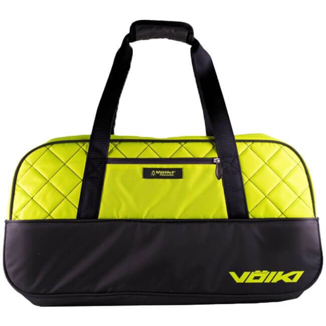 在庫処分特価 フォルクル(Volkl) ダッフルバッグ ブラックxイエロー V77801 ボストンバッグ 手提げバッグ テニスバッグ(18y7m)