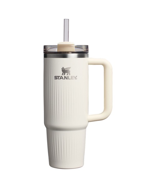 【STANLEY】 QUENCHER H2.0 FLUTED TUMBLER 887ml CREAM GLOSS タンブラー 正規品