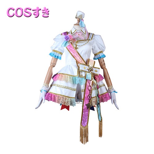 【全店任意2枚購入で100円OFF】アイドルマスター シンデレラガールズ 4周　Trust Me ピンク コスプレ衣装 コスチューム　cosplay イベント 変装 ハロウイン