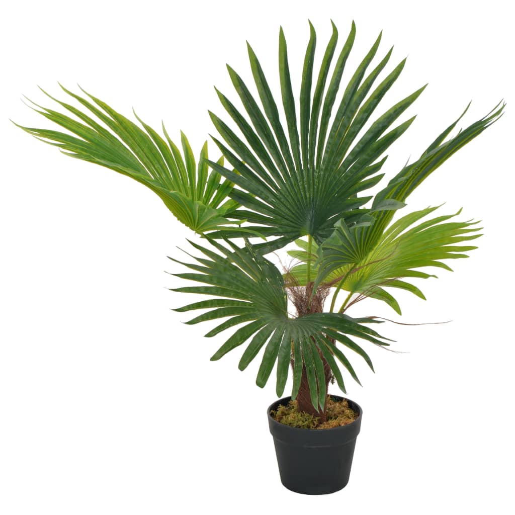 人工観葉植物 ヤシの木 ポット付き 70cm グリーン