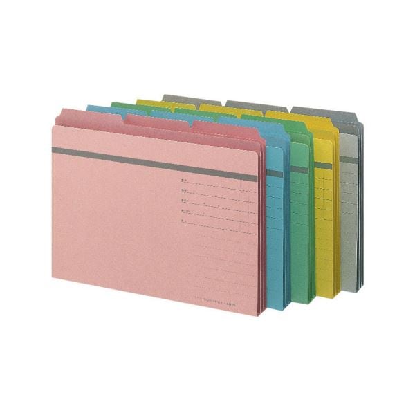 （まとめ）ライオン事務器 3カットフォルダーA4ピッタリサイズ 青 No.443-30P 1パック(30冊) (×3セット)