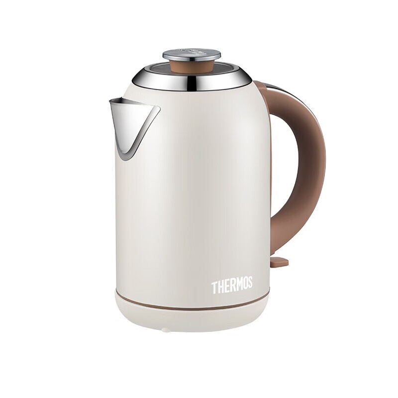 【京東供給】【正品販売店】ケトル 電気ケトル 1.7L ホワイト【メガ割】電気ケトル家庭用 304ステンレススチールベース 加熱 自動電源オフ フラット