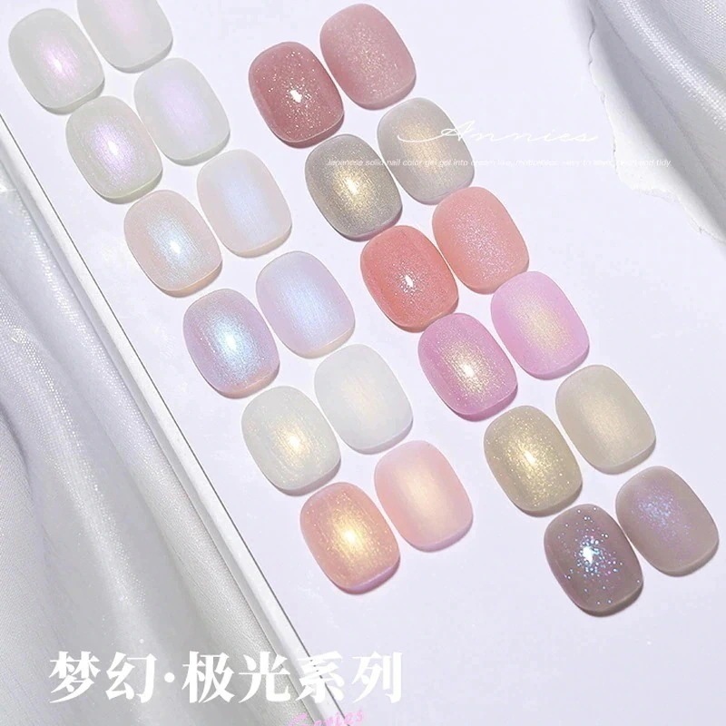 [10 アイテム] ドリームオーロラアイストランスルーセントカラー新スタイルオータム＆ウィンターマニキュアフォトセラピージェルネイルアートネイルポリッシュネイルサロンマニキュアジェル-a01