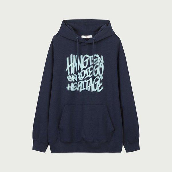 ダブルフェイスグラフィティロゴフードTシャツ10560-031-206-07-290_us