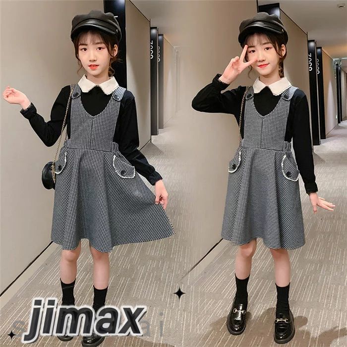 子供服 セットアップ キッズ 女の子 長袖 春秋 トップス サロペット おしゃれ カジュアル 子供ジャージ ワンピース おしゃれ 可愛い カジュアル ホワイトデー