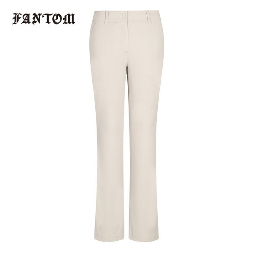 [Phantom] レディースシボリカラーブーツカットパンツ