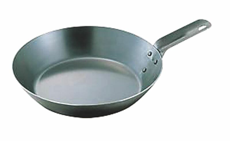 中尾アルミ製作所 鉄短柄フライパン 40cm向い取手