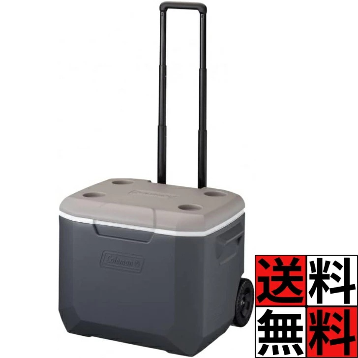 コールマン クーラーボックス キャンプ ハードクーラー アウトドア 大型 ローラー 大容量 56L 保冷 移動 便利 ホイール 学校 部活 運動 スポーツ 運動会 ペットボトル COOLER 60QT