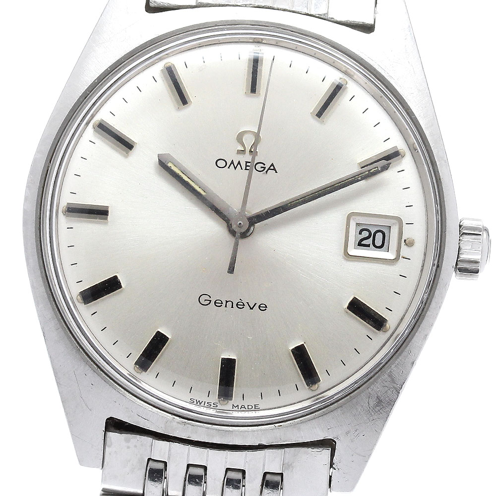 オメガ OMEGA 136.041 ジュネーブ デイト Cal.613 手巻き メンズ _954159【中古】